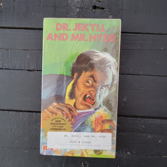 Dr. Jekyll and Mr. Hyde Vintage 1989 Sealed NEW Children's Video of America CVA - Picture 1 of 7